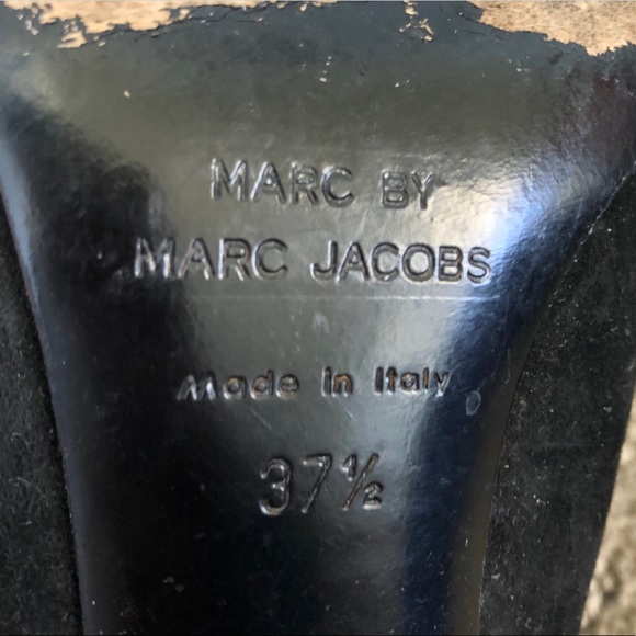 MARC by Marc Jacobs Studded Suede Low heeled pumps - Picture 7 of 7